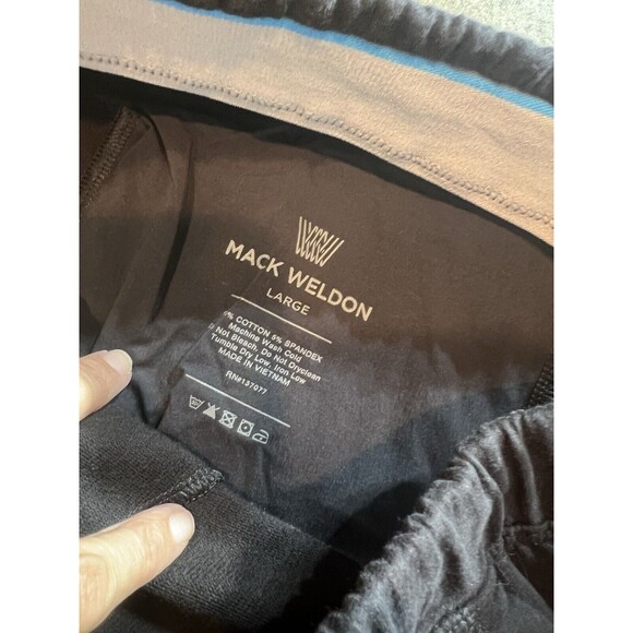 Mack Weldon Sweatpants For Daily Wear Men’s Large Athleisure Pockets Black - Picture 4 of 11